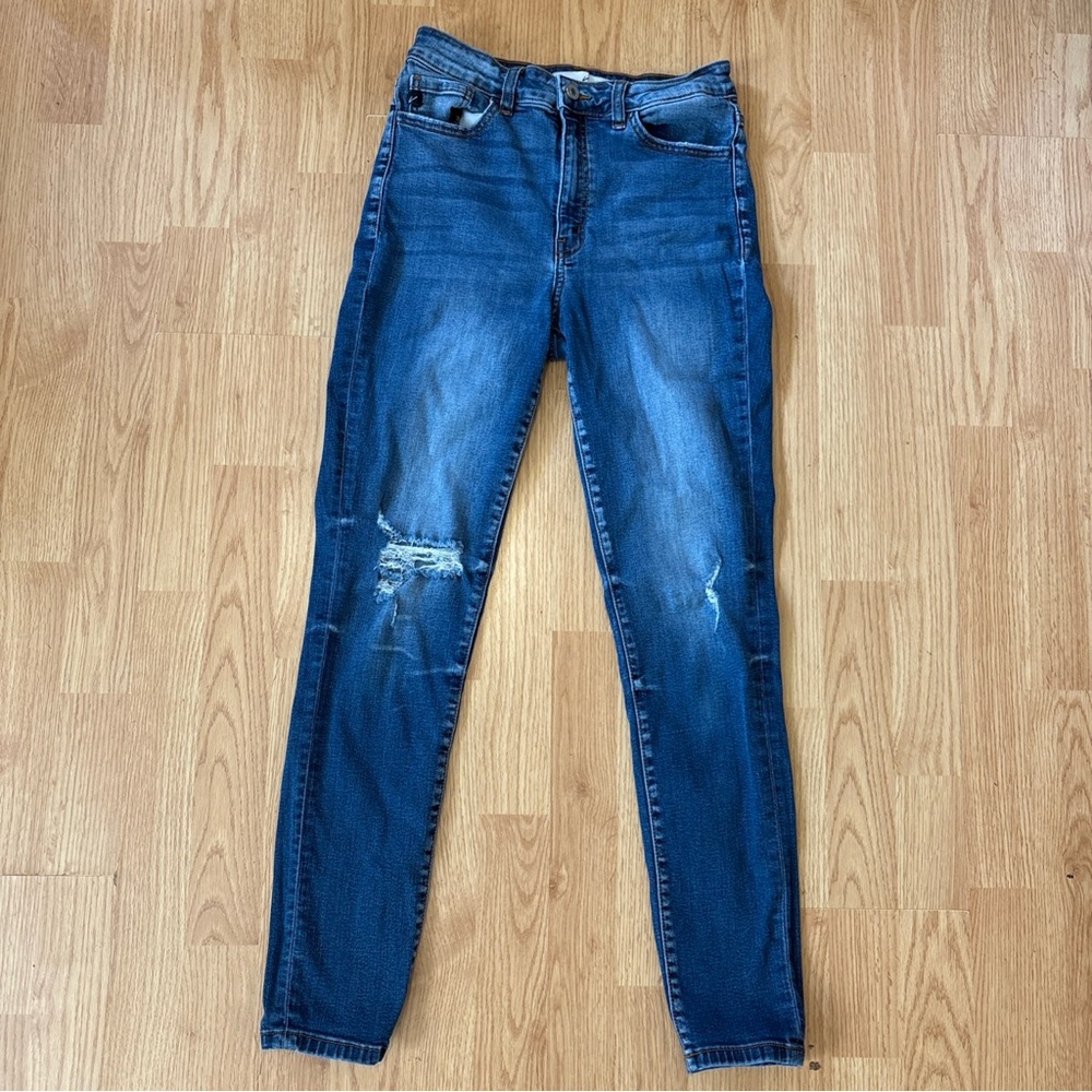 KanCan Distressed Blue Skinny Jeans